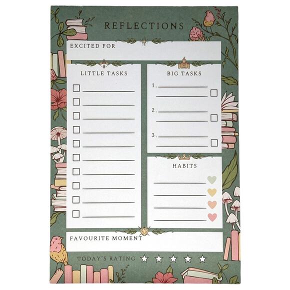 FairyLoot Reflections Notepad - August 2024 "Reflected Realms" - Picture 3 of 7